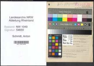 Entnazifizierung Anton Schmitt , geb. 09.12.1890 (Sekretaer)