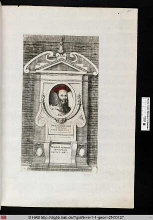 Porträtbüste von Kardinal Niccolo Ardinghelli.