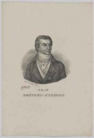 Bildnis des Christian Ernst von Bentzel-Sternau