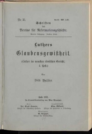 4: Luthers Glaubensgewißheit