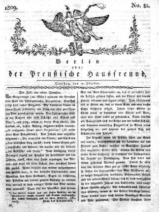 No. 82., 10. Oktober 1809