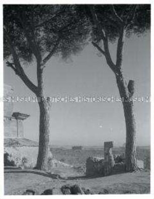 Girgenti (heute Agrigento) - Blick zum Concordia-Tempel