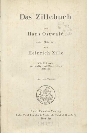 Das Zillebuch