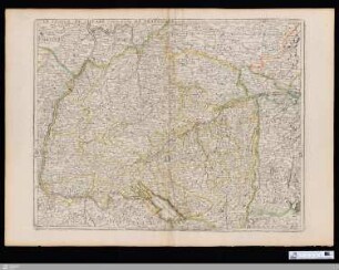 Le Cercle De Souabe et partie de celuy De Franconie