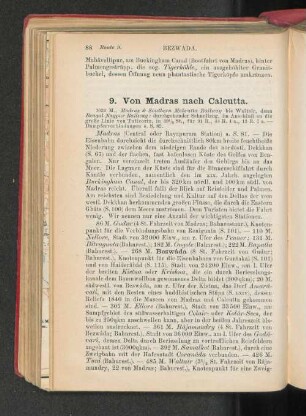 9. Von Madras nach Calcutta.