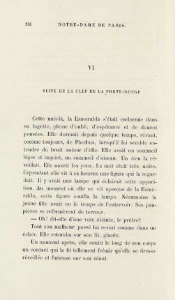 VI. Suite de la clef de la Porte-Rouge