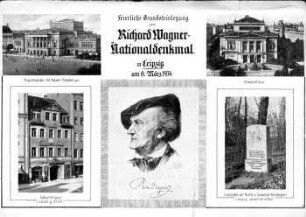 Feierliche Grundsteinlegung zum Richard Wagner-Nationaldenkmal in Leipzig am 6. März 1934
