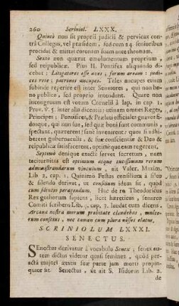 260-280, Scriniolum LXXXII. - Scriniolum LXXXIV.