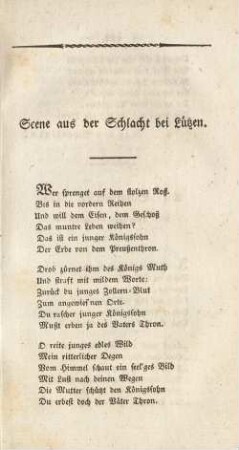 Scene aus der Schlacht bei Lützen.