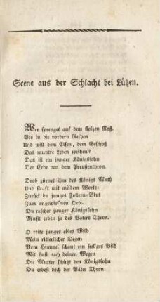 Scene aus der Schlacht bei Lützen.