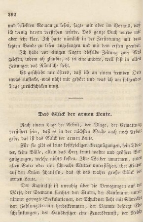 Das Glück der armen Leute
