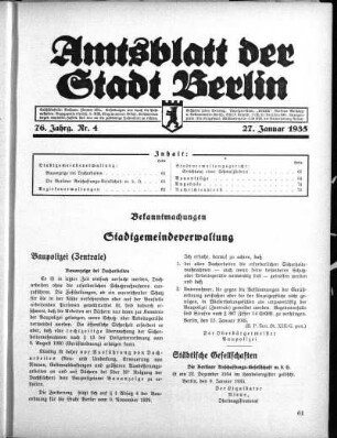 1935,4: Nr. 4, 27. Januar 1935