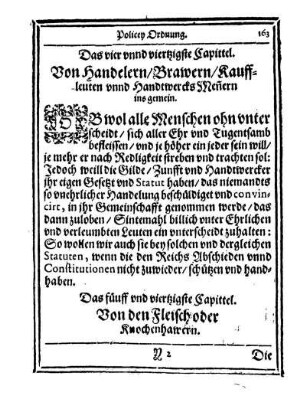 Cap. 44. Von Handelern, Brawern, Kauffleuten unnd Handtwercks-Mennern ins gemein.