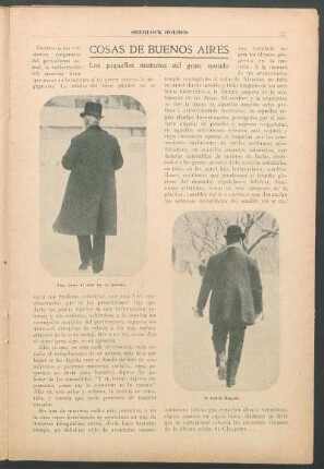 Cosas de Buenos Aires - Los pequeños misterios del gran mundo