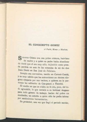 El conscripto Gómez