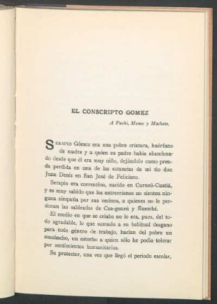 El conscripto Gómez