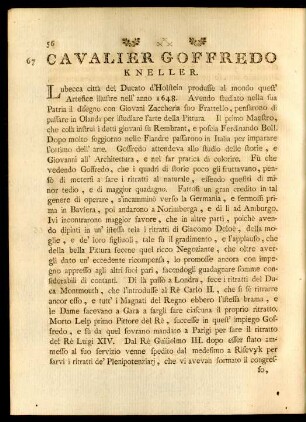 Cavalier Goffredo Kneller