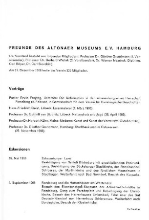 Exkursionen