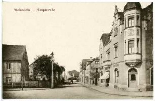 Weinböhla. Hauptstraße