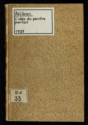 L' idée du peintre parfait