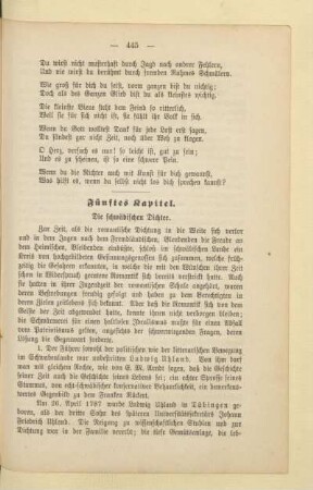 Fünftes Kapitel