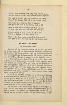 Fünftes Kapitel