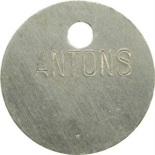 Dresden - Marke für das Antons an der Elbe