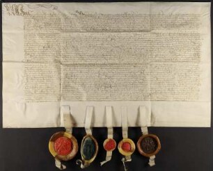 1481 Apr. 23: Erste Ordnung Graf Eberhards des Älteren für die Universität Tübingen