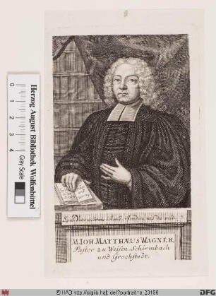 Bildnis Johann Matthäus Wagner
