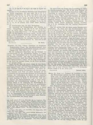 547-548 [Rezension] Fritzsche, Volkmar, Das Berufsbewusstsein Jesu