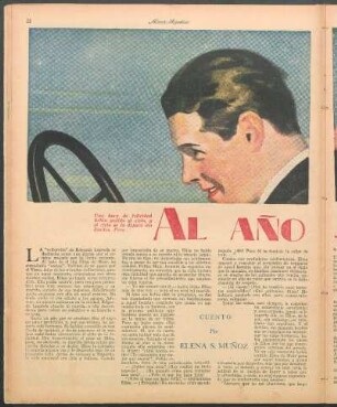 Al año justo : Cuento por Elena S. Muñoz