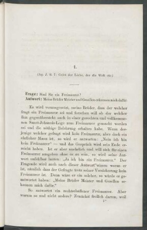 1. Die Kundschaft.