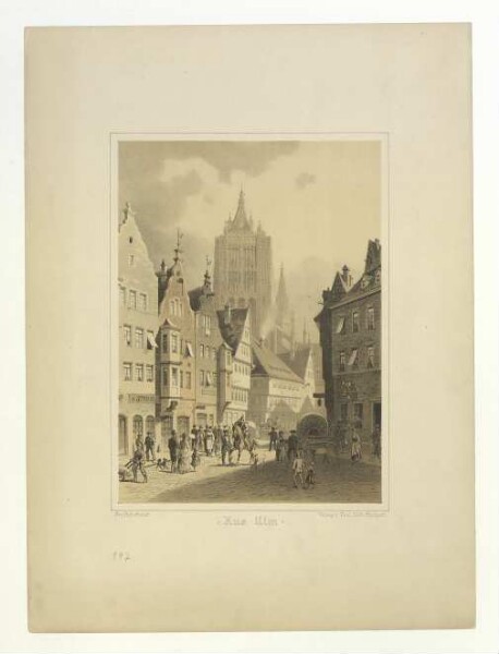 Hirschstraße. Um 1880