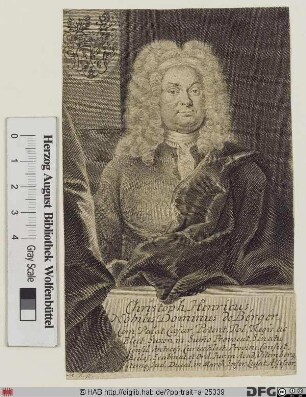 Bildnis Christoph Heinrich Edler von Berger
