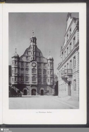 Memmingen. Rathaus