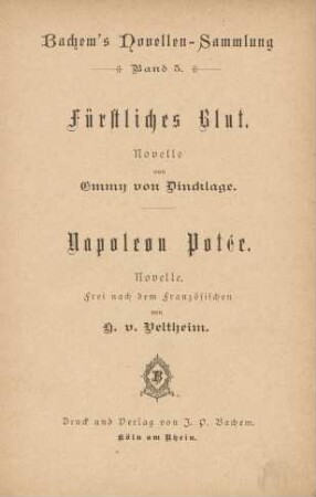 Fürstliches Blut