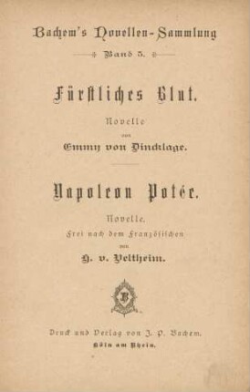 Fürstliches Blut