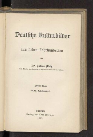 Bd. 2: 18./19. Jahrhundert
