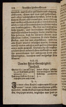 508-512, Sect. IX: Von der Fiscal-Gerechtigkeit