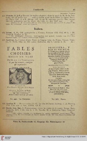 Italien (Nr. 452-495)
