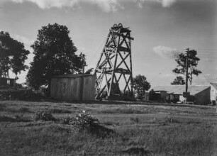 Förderturm : Förderturm einer Mine