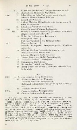 83-97, Matrikel 18960-19325 (1614-1615)