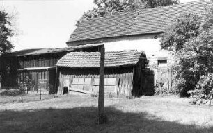 Schwepnitz-Cosel. Bollbuck Mühle, altes Bienenhaus