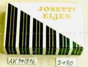 Pappschachtel für 10 Stück Zigaretten "JOSETTI ELJEN"