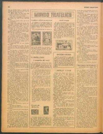 A propósito del canje : De nuestro correo