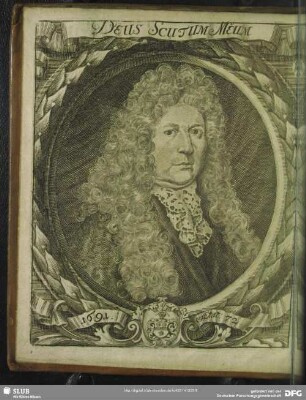 Deus Scutum Meum. 1691. Aetat. 72