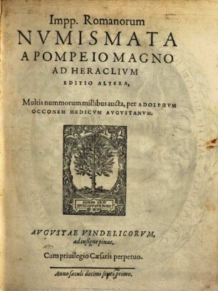 Impp. Romanorum Nvmismata : A Pompeio Magno Ad Heraclivm