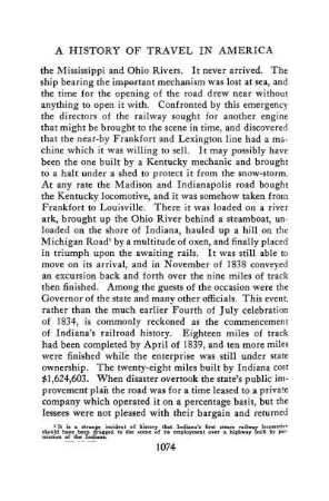 319. An early Kentucky railroad train. - Sm. C. Amer. 1837