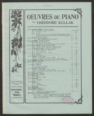 No. 2: Mélancolie : Op. 75 No. 2