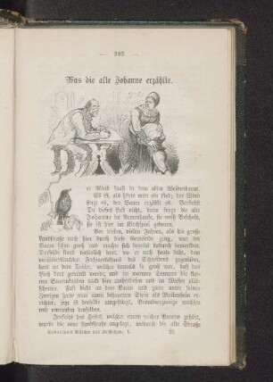 Was die alte Johanne erzählte.
